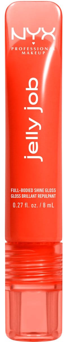 NYX Professional Make Up Jelly Job Lipgloss - Intense Glans en Volume - Orange Ya Jelly