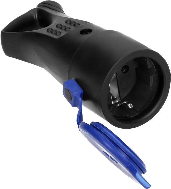 Contra stekker - rubber waterdicht - 230V - Premium Orno