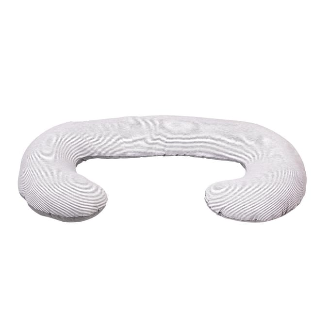 QUAX - BORSTVOEDINGSKUSSEN XL - JERSEY STRIPE WHITE