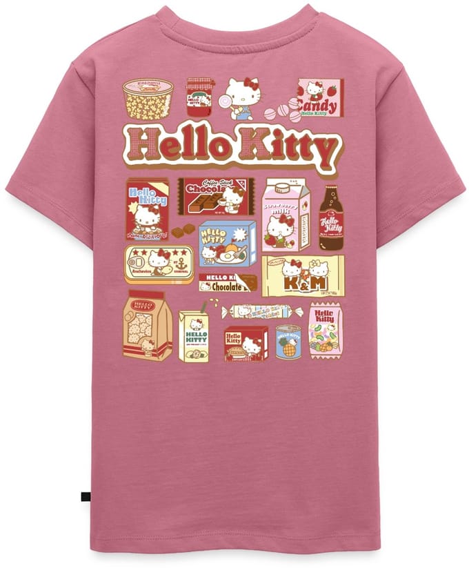 Hello Kitty Snack Collage Premium T-Shirt Tiener