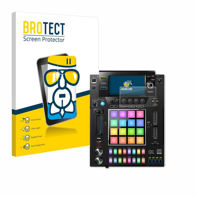 Screenprotector voor Pioneer DJS -1000 Beschermglas transparant