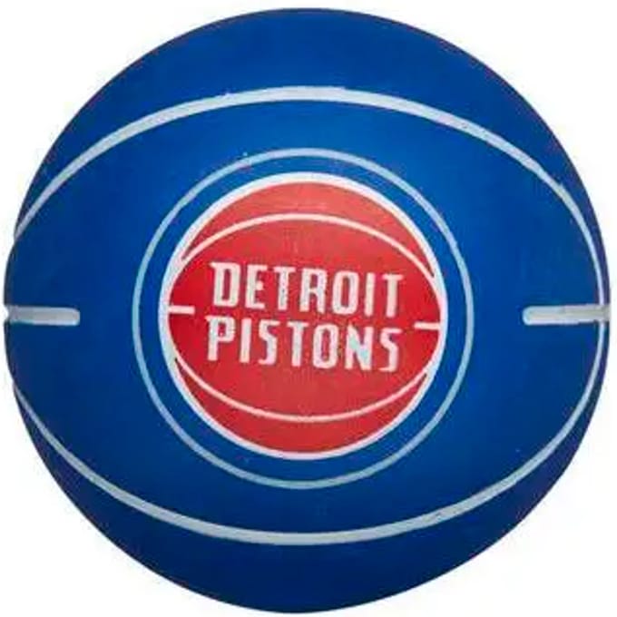 Stuiterende bal nba dribbelen Detroit Pistons