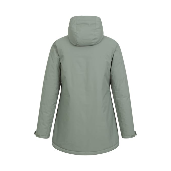 Mountain Warehouse Dames/Dames Ranger Waterafstotende Gewatteerde Parka (Kaki Groen)