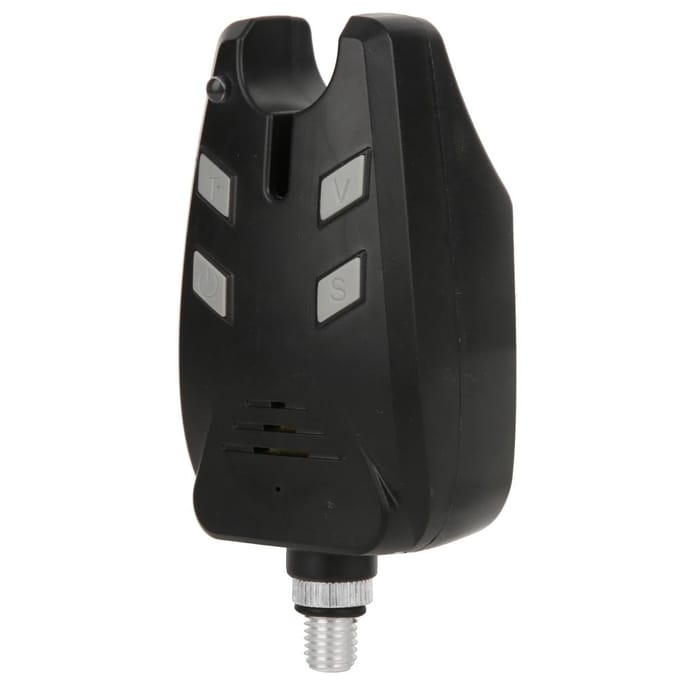 Indicateur Sonore LED Électrique Alerte Cloche Pêche Alarmes de Touche Swinger Accessoire black