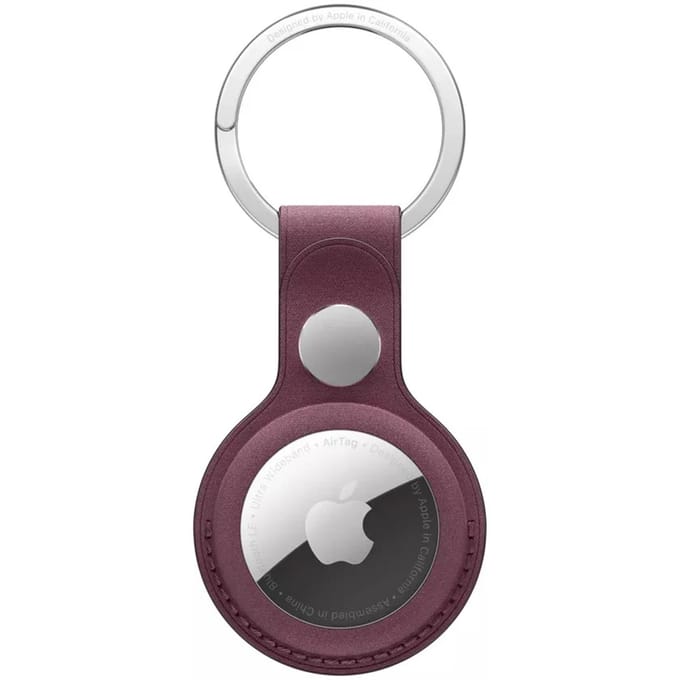 Apple - AirTag Sleutelhanger - FineWoven Key Ring - Mulberry