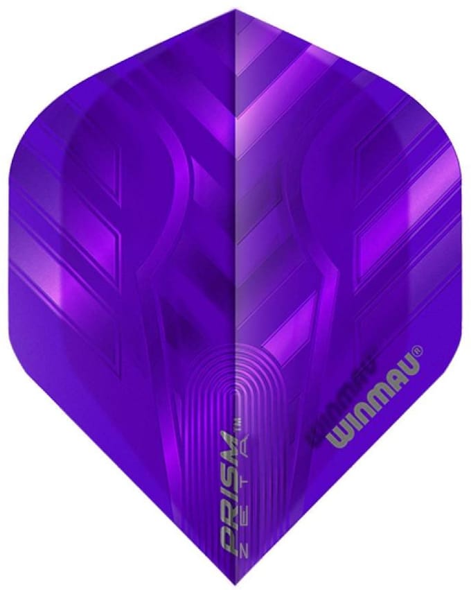 Winmau Prism Zeta Purple - Dart Flights