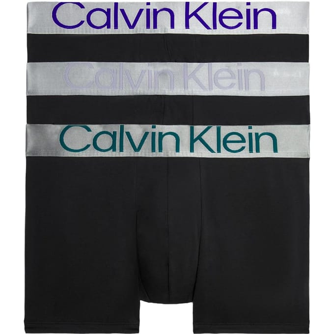 Calvin Klein 000nb3130a Bokser 3 Eenheden Zwart S Man