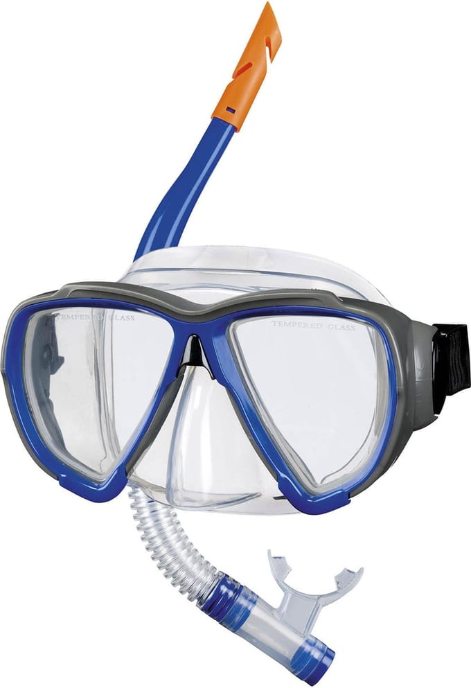 BECO snorkelset Porto - blauw