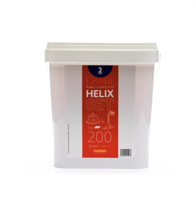 HELIX by Levelit - Tegel leveling systeem - Kit - 2 mm - 200 stuks
