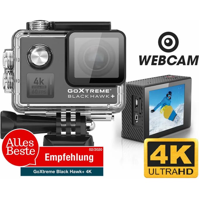 Easypix GoXtreme BlackHawk+ 4K