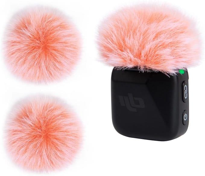 Solidchoice - Set van 2 Microfoon Windcovers voor DJI Mic Mini