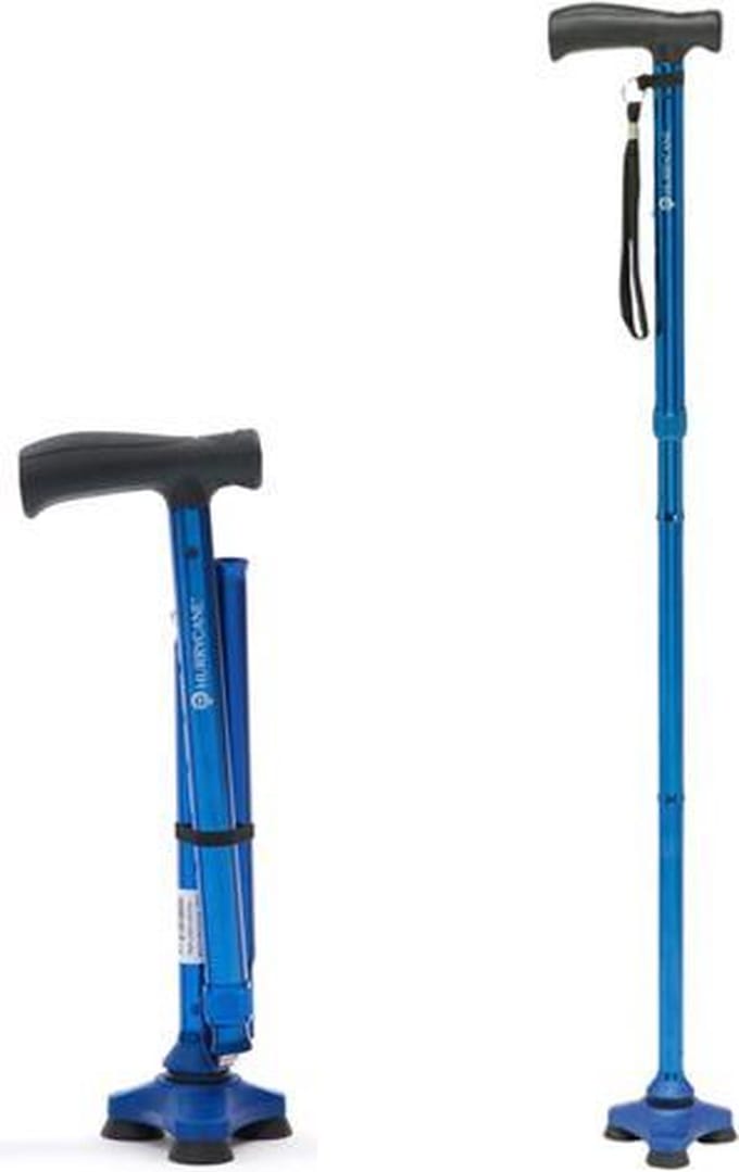 Opvouwbare Wandelstok Hurrycane 460 gram -Blauw