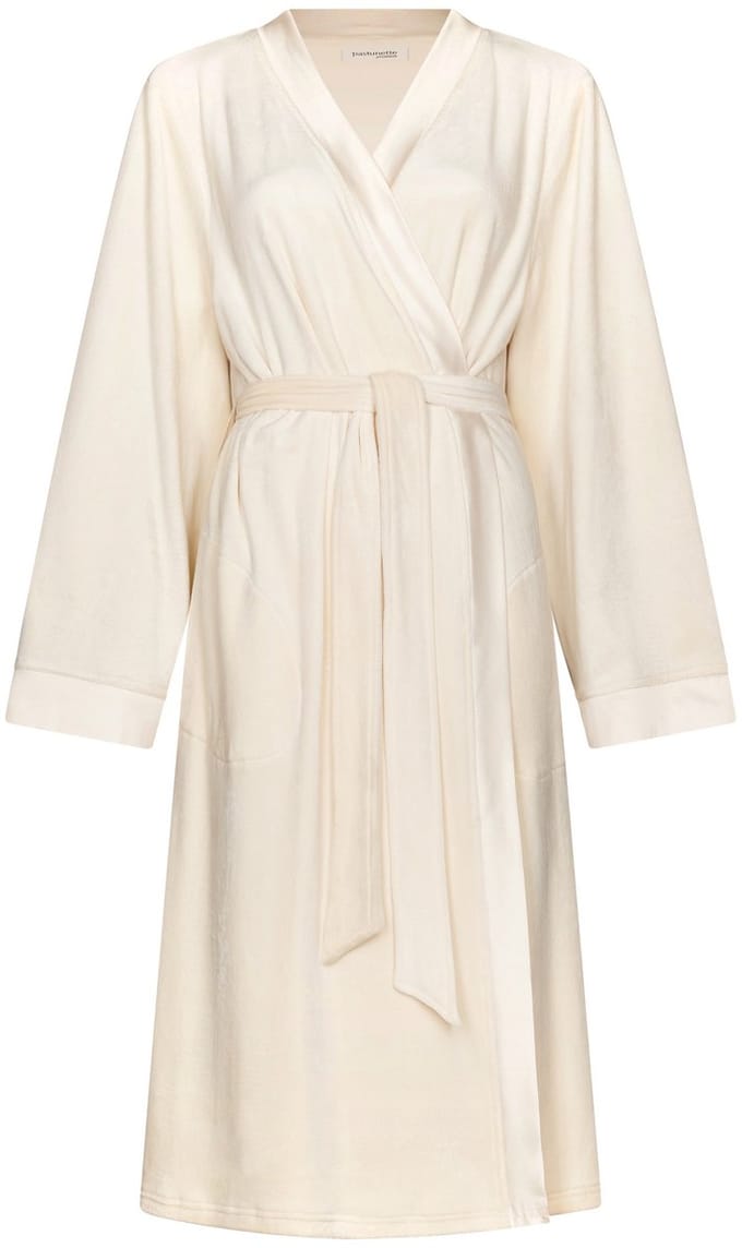 Pastunette Premium - Kimono - Satin - Velours - Ecru - Maat M
