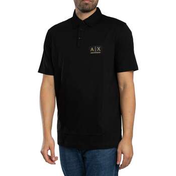 Armani Exchange Xm002232_af10364 Korte Mouw Poloshirt Zwart 2XL Man