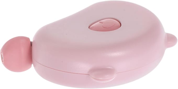 Zacht Meetlint - Lichaamsmeter - Gezondheid Bijhouden - Intrekbaar Dubbele Schaal - 7 cm - Roze
