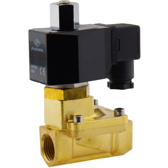 Magneetventiel ST-IB 1/2'' NO messing EPDM 0.5-13bar 120V AC