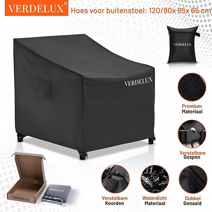 Stapelstoelhoes 120/80 x 65 x 65 cm
