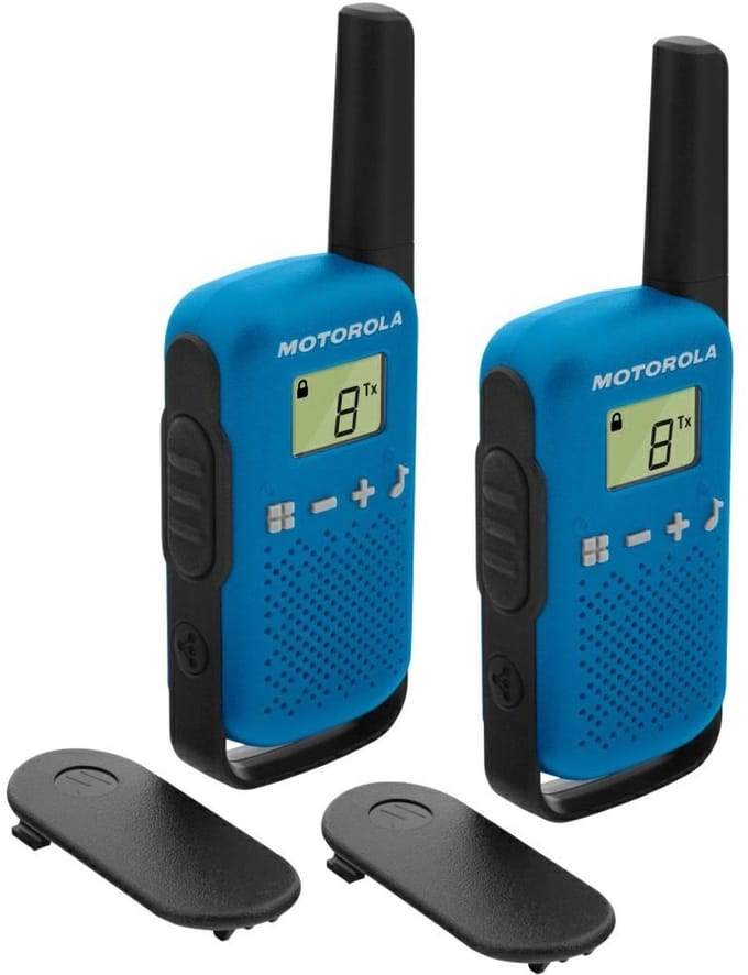 Motorola Solutions B4P00811LDKMAW TALKABOUT T42 blau PMR-portofoon Set van 2 stuks