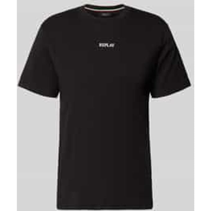 Regular fit T-shirt met Logodetail