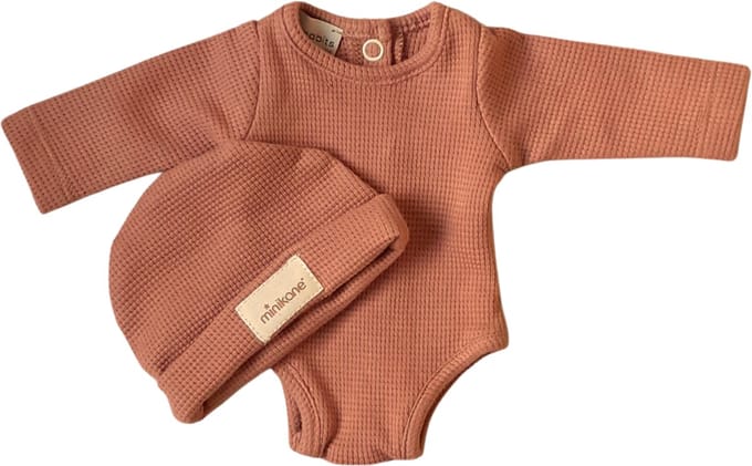 Minikane Romper Lange Mouwen Terra 47 cm