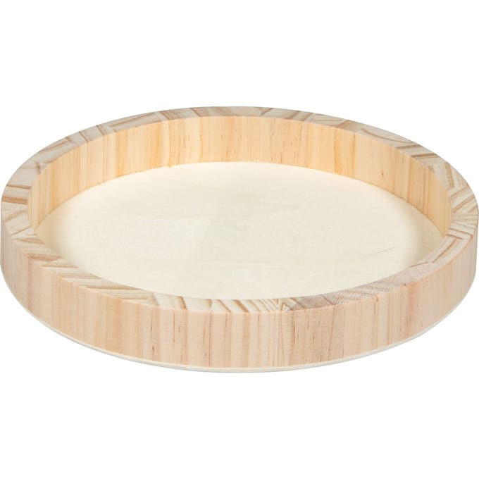 Houten Trayschaal "Rond" - Ø 20 cm