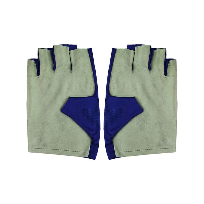 Nike Logo Blauw Wit Heren Rugby Handschoenen PGR002 401