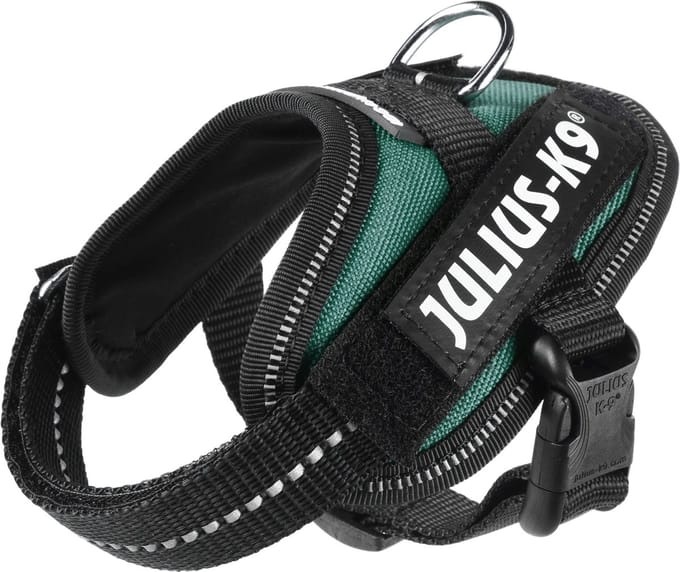 Julius-K9 IDC®Powertuig, 3XS - Baby1, donkergroen