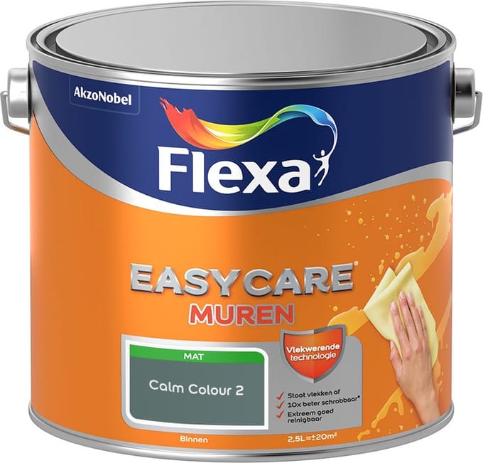 Flexa - Easycare Muren - Calm Colour 2 - Mengverf - 2,5 L