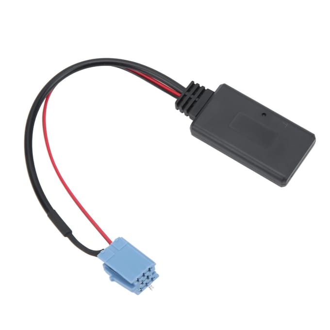 Draadloze AUX Adapter Bluetooth Audiokabel Vervanging voor B5 Sagitar met voor Blaupunkt Radio black