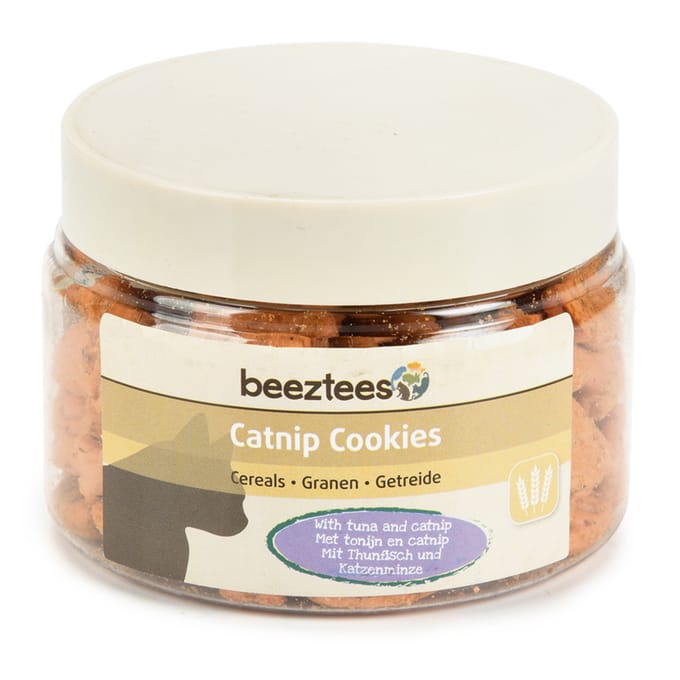 55g Beeztees Catnip Cookies Tonijn Kattensnacks