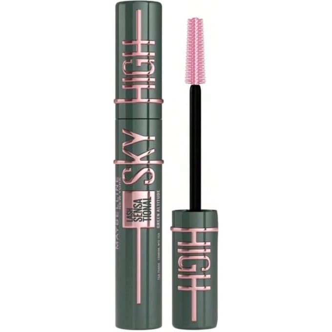 Lash Sensational Sky High Mascara Altitude 7.2 ml – Mascara, Lengthening, For Makeup Enthusiasts, Deep Olive, Bamboo Extract, Suitable For Office Look