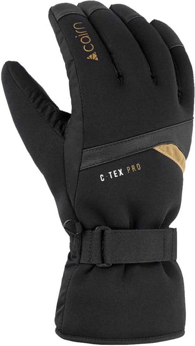 CAIRN Lugano heren handschoen c-tex pro black coffe