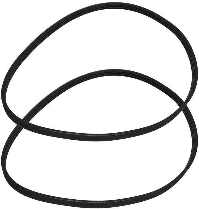 Dailygoody - Aandrijfriem - 4Pj 610 - 2 Stuks - Zwart - Rubber