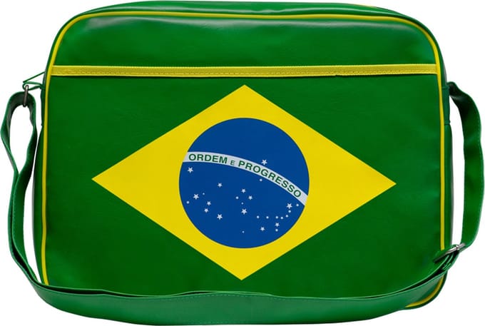 Logoshirt Tasche Brazil - ordem e progresso