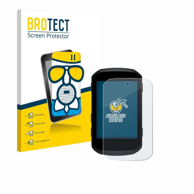 BROTECT - Screenprotector voor Garmin Edge 550 - Folie Beschermfolie Beschermglas matte