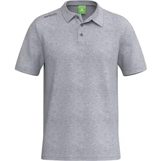 Erima Ts Polo Heren - Grey Melange | Maat: M