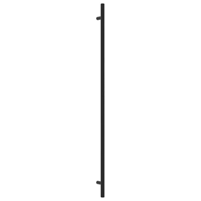 vidaXL - Handvatten - 10 - st - 480 - mm - roestvrij - staal - zwart