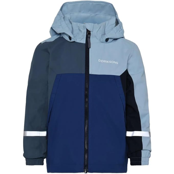 Didriksons Pilvi/Dusk regenpak, junior, blauw