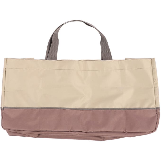 Porte-bûches 60x30x30cm Robuste Tissu Oxford 600D Sac à Bûches avec Poignée Renforcée pour beige