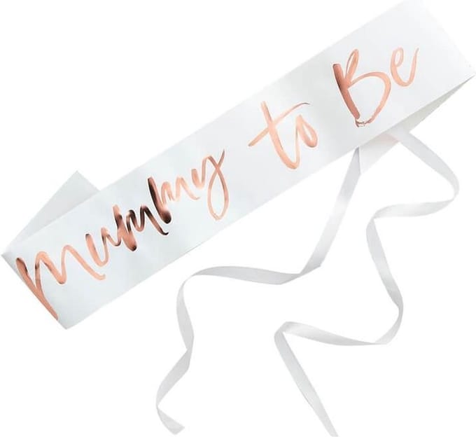 Sjerp Mummy to be (rose goud) - babyshower