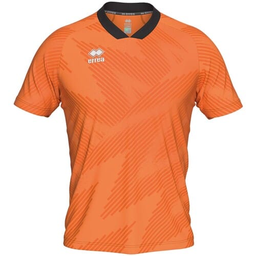 T-Shirt Errea Peter Maglia Mc Ad Arancio_Fluo - Sportswear - Volwassen