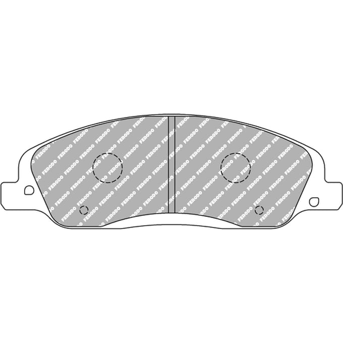 Sportremblokken zonder goedkeuring FERODO FRP3129H