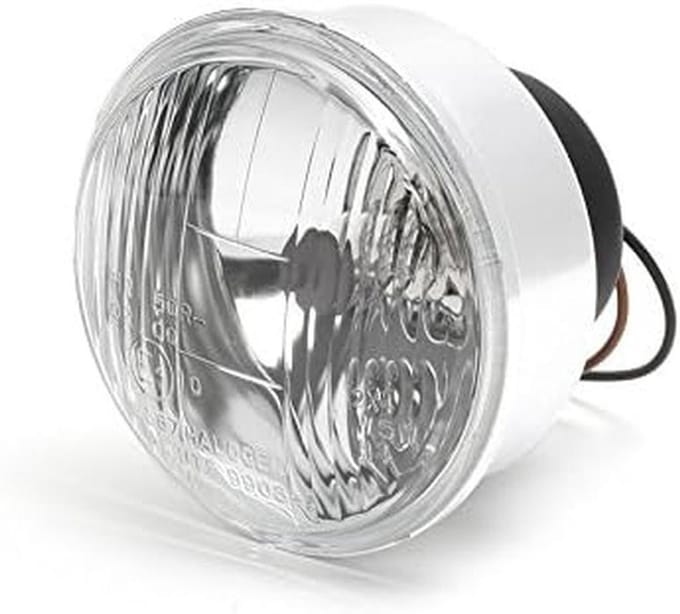 Klassieke Universele Koplampunit Riffelglas 4 Inch