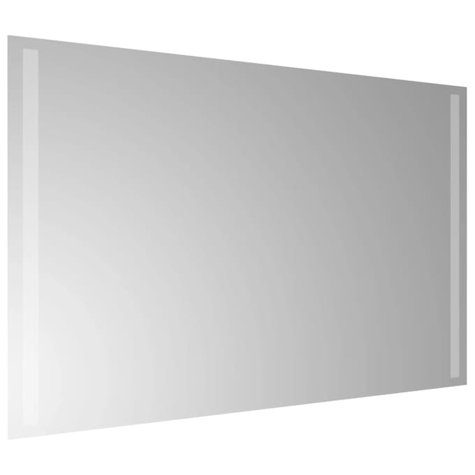vidaXL - Badkamerspiegel - LED - 50x80 - cm
