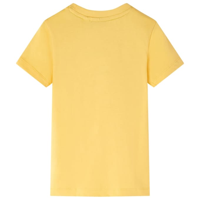 vidaXL - Kindershirt - 116 - lichtokerkleurig