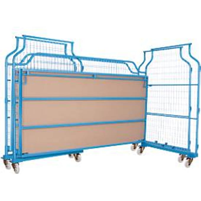 Allround box type 2400, zonder voorwand, gelakt