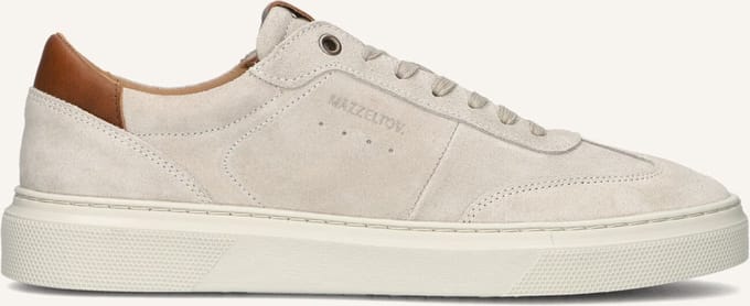 Mazzeltov Dublin Sneakers - Suède - Heren - Beige - Maat 45
