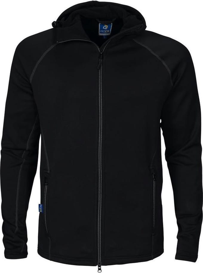 ProJob 3314 HOODIE IN MICROFLEECE 643314 - Zwart - L