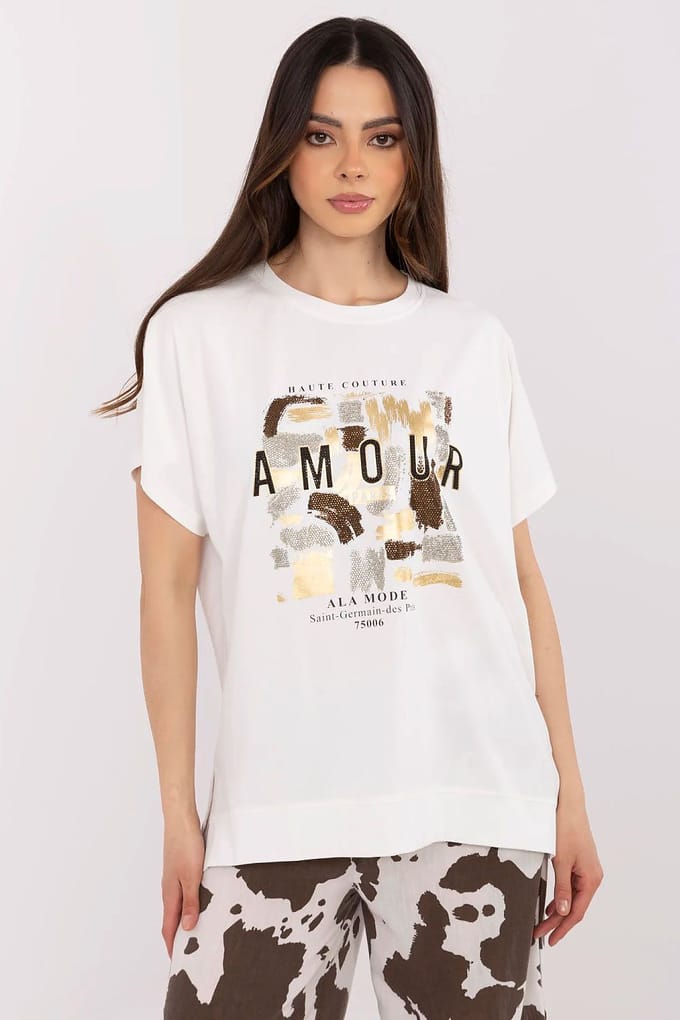 City Amour T-Shirt - Off-white / S/M