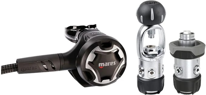 Mares Dual 2s Din Duikuitrusting Zilver